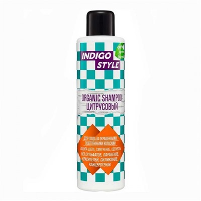 Indigo Шампунь для волос органик цитрус / Style Organic Shampoo, 1000 мл